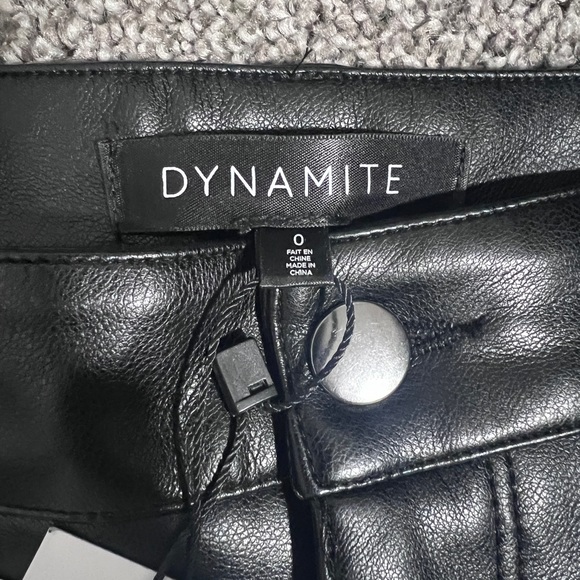 DYNAMITE - Faux leather pants - style “KATE”- BNWT - Picture 7 of 10